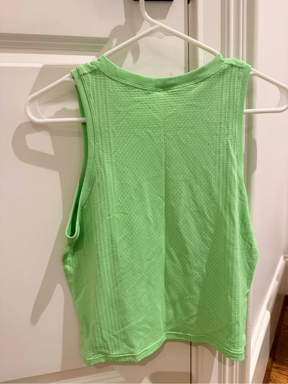 lululemon athletica Neon Green Sleeveless Tank